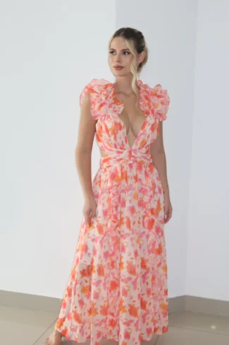 Mariella Maxi Dress Rosa