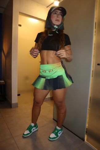 Sea Mini Skirt Lipsis