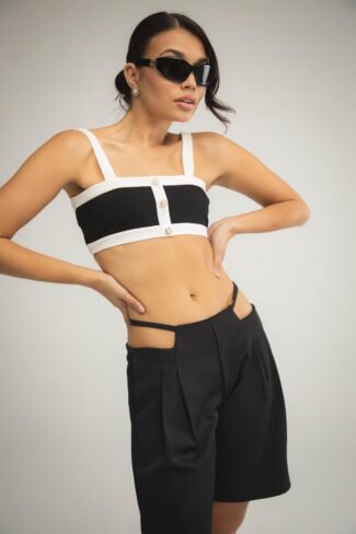 Praga Short Negra