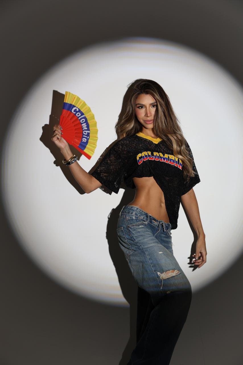 Camiseta Blonda Colombia 2