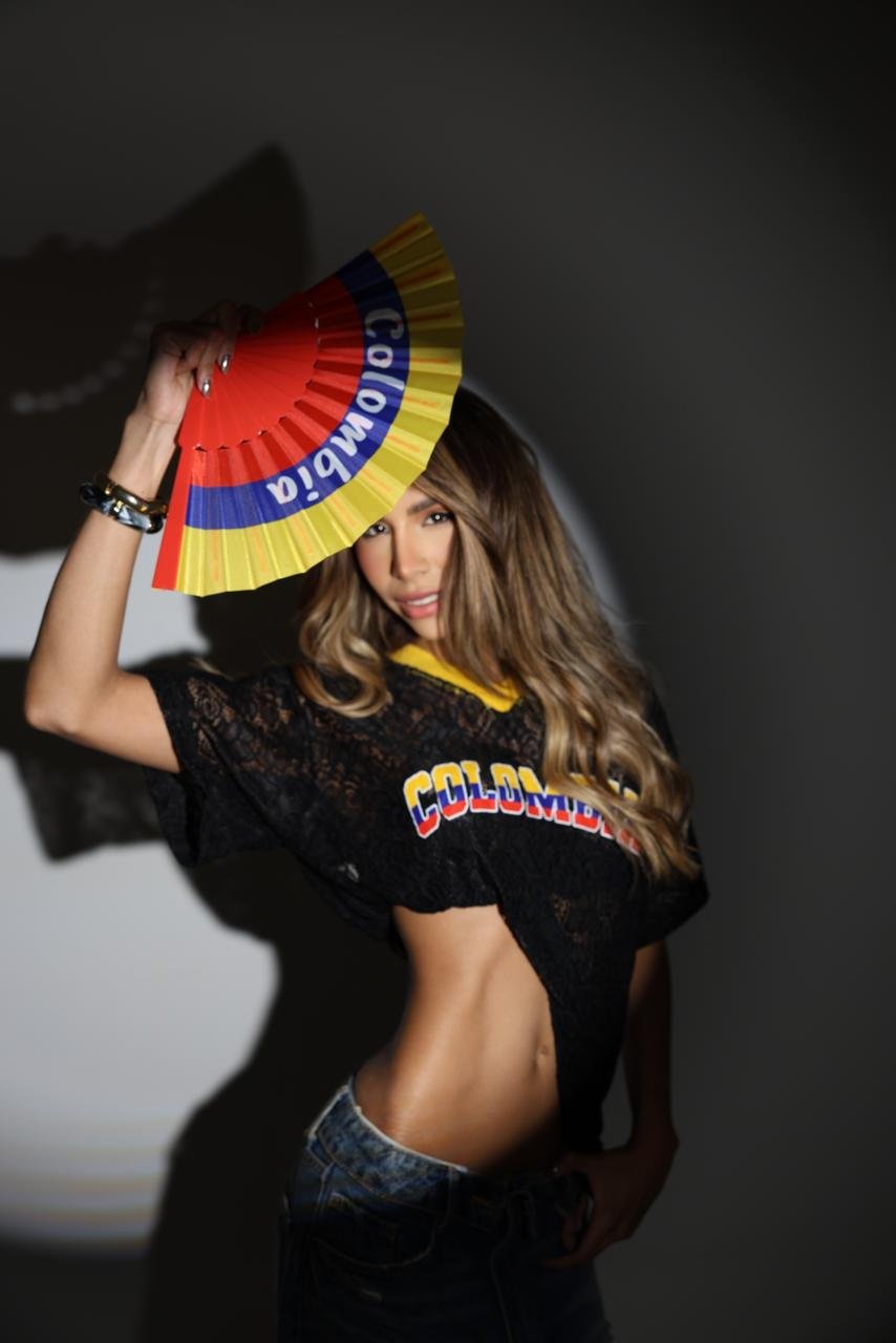Camiseta Blonda Colombia 3