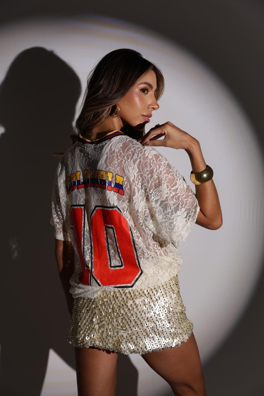 Camiseta Blonda Colombia 5