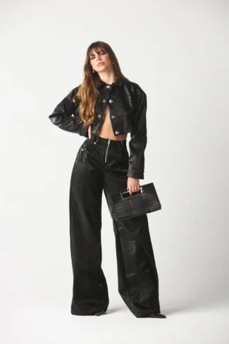 Rouge Faux Pant Negro