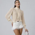 Camisa Vienna Vanilla Cream